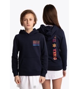 Deshi Hoodie Pollocs Repeat, Navy